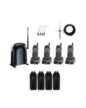 Engenius SP935-SIP Quad Pack-IND20 1 x 10 Line SP935 Base, 4 x SP935 Handsets, 4 chargers, 8 Batts, 4 Belt Clips, 4 Short HS Ants and 4 Long HS Ants, 4 Durapouches, IND20L INDOOR DOME ANTENNA KIT and TC-12-6000 UPS Engenius SP935-SIP Quad Pack-IND20 1 x 10 Line SP935 Base, 4 x SP935 Handsets, 4 chargers, 8 Batts, 4 Belt Clips, 4 Short HS Ants and 4 Long HS Ants, 4 Durapouches, IND20L INDOOR DOME ANTENNA KIT and TC-12-6000 UPS