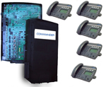 commander vision phonesystem 4 lines 5 handsets commander vision phonesystem 4 lines 5 handsets