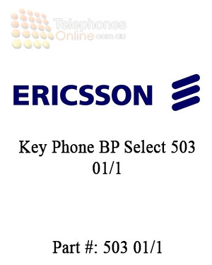 Ericsson Key Phone BP Select 503 01/1 (Refurbished) Ericsson Key Phone BP Select 503 01/1 (Refurbished)