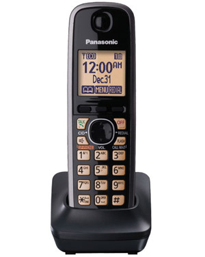 Panasonic KX-TGA410 Additional Cordless Handset to suit TG7652 & TG7653 Series (KX-TGA410)