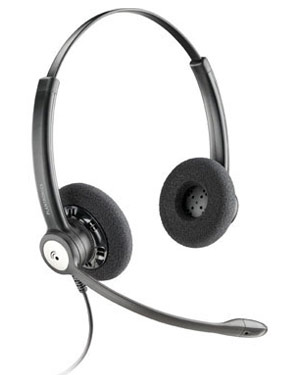 Plantronics Entera Wideband Binaural Noise Cancelling Headset (79181-02)