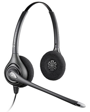 Plantronics SupraPlus Wideband Dual Ears Noise Canceling Headset (64339-34)