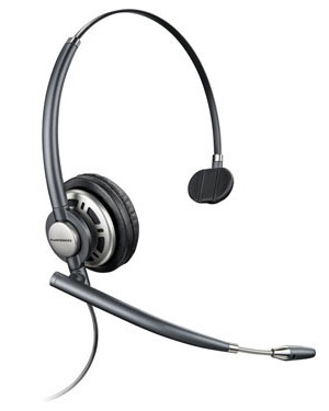 Plantronics EncorePro Wideband Single Ear Noise Canceling Headset (78712-01)