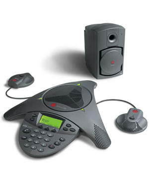 Polycom SoundStation VTX 1000 Conference Phone (EX Mics Included) VTX1000 Bundle with includes Subwoofer and VTX EX Mics Polycom SoundStation VTX 1000 Conference Phone (EX Mics Included) VTX1000 Bundle with includes Subwoofer and VTX EX Mics