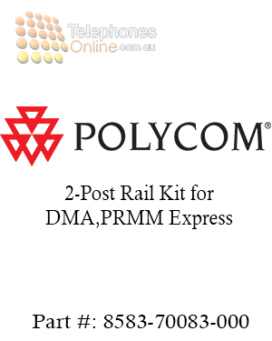 Polycom 2-Post Rail Kit for DMA,PRMM Express (8583-70083-000) Polycom 2-Post Rail Kit for DMA,PRMM Express (8583-70083-000)