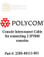Polycom Console Interconnect Cable for connecting 2 IP7000 consoles