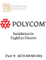 Polycom Installation for EagleEye Director (4870-00980-004)