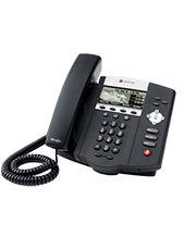 Polycom SoundPoint IP 450, Symbol Keycaps, 3-line IP phone with HD Voice (2200-12450-225)