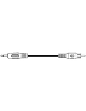 Revolabs 3.5 mm Unbalanced Male Connector to RCA Male Connector Revolabs 3.5 mm Unbalanced Male Connector to RCA Male Connector