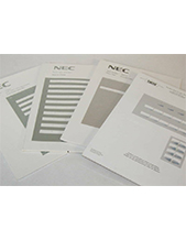 NEC DESI DCL-60 LABEL (25 PKG) - Printable DSS Console Labels