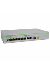 Allied Telesis AT-FS708/POE  Power over Ethernet PoE Fast Ethernet switch 10/100TX x 8 ports Unmanaged with 1 SFP