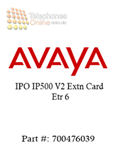 Avaya IPO IP500 V2 Extn Card Etr 6 (700476039)