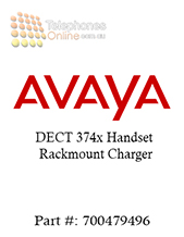 Avaya DECT 374x Handset Rackmount Charger (700479496)