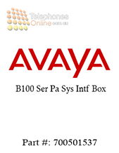 Avaya B100 Ser Pa Sys Intf Box (700501537) Avaya B100 Ser Pa Sys Intf Box (700501537)