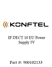 Konftel IP DECT 10 EU Power Supply 5V Konftel IP DECT 10 EU Power Supply 5V