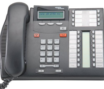 Commander T7316E handset Nortel T7316E phone NT8B27JAAA with Speaker Phone Button (Refurbished Secondhand Used)