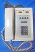 COMMANDER T105 Telephone INSTALLATION PROGRAMMING MANUAL COMMANDER T105 Telephone INSTALLATION PROGRAMMING MANUAL