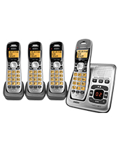 Uniden DECT 1735+3 Digital Phone System with Power Failure Backup (DECT1735+3)