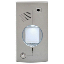 Apartment Back Light Door Phone Builtin Colour TV Camera  and Single Press Button , Steel Housed