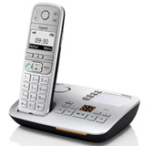Siemens E500A Gigaset Cordless Phone with Answering Machine 25 min recording time