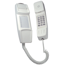 IQ 50, Slim Line Wall Mounting Telephone including Handsfree - Headset telephones (CREAM)