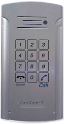 Outdoor Door Phone Surface Mounted for Apartment or Office Entry Intercom Keypad