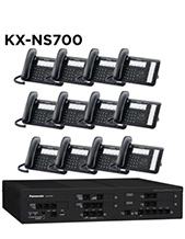 Panasonic KX-NS700 Phone System with 12 Handsets