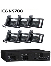 Panasonic KX-NS700 Phone System with 6 Handsets Panasonic KX-NS700 Phone System with 6 Handsets