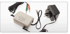 Telephone Record/Announce Adaptor- Amplified Telephone Record/Announce Adaptor- Amplified
