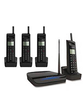 Quad Pack-A 1x One Base and 4x Handset & Chrgr 4x Batt., 4x H'set Short Antennas, 1x Line Cord and 1x Base Antenna & 4x Belt Clips Quad Pack-A 1x One Base and 4x Handset & Chrgr 4x Batt., 4x H'set Short Antennas, 1x Line Cord and 1x Base Antenna & 4x Belt Clips