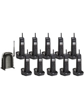 Engenius SP935-SIP-Ten Pack X - 10 IP lines + 1 pstn line -1 x SIP SP935 base unit - 4 concurrent calls - works behind all popular brands of IPBX systems and hosted solutions. 1 base + 10 x sp935hs and chargers . 10 x  long and 10 short antennae