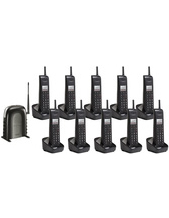 Engenius SP935-SIP-Ten Pack X - 10 IP lines + 1 pstn line -1 x SIP SP935 base unit - 4 concurrent calls - works behind all popular brands of IPBX systems and hosted solutions. 1 base + 10 x sp935hs and chargers . 10 x  long and 10 short antennae Engenius SP935-SIP-Ten Pack X - 10 IP lines + 1 pstn line -1 x SIP SP935 base unit - 4 concurrent calls - works behind all popular brands of IPBX systems and hosted solutions. 1 base + 10 x sp935hs and chargers . 10 x  long and 10 short antennae