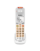 Uniden SSE07W Optional White Sight & Sound Enhanced Digital Cordless Handset for SSE 45/47 Series Cordless Phone (SSE07W)