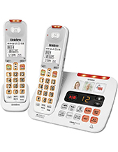 Uniden SSE45+1WH Twin Handset Sight & Sound Enhanced Cordless Digital Phone System - White (SSE45+1WH) Uniden SSE45+1WH Twin Handset Sight & Sound Enhanced Cordless Digital Phone System - White (SSE45+1WH)