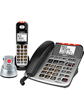 Uniden SSE47+1P Sight & Sound Enhanced Corded and Cordless Digital Phone System with Splashproof Alert Pendant (SSE47+1P) Uniden SSE47+1P Sight & Sound Enhanced Corded and Cordless Digital Phone System with Splashproof Alert Pendant (SSE47+1P)