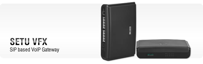 Matrix VoIP-FXS Gateway - SIP based VoIP