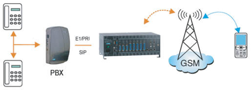 Description of Use: Matrix Eternity E1 GSM Gateway 4-32 channels