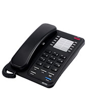 Interquartz Enterprise IQ260B Analogue Black Business Phone for Hotel