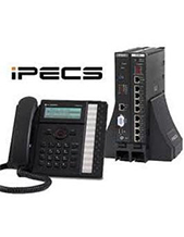 LG Ericsson iPECS LIK50B Phone System with 4 BRI ISDN Phone Lines & 6 IP Phones 