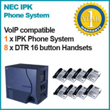 NEC IPK Phone system 4 Lines 8 Handsets Refurbished NEC IPK Phone system 4 Lines 8 Handsets Refurbished