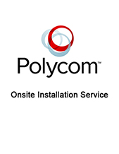 Onsite Installation Service (For Polycom RealPresence EduCart 500-720p HD Codec with EagleEye IV-12x Camera and 1x 55-inch Display)