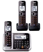 Panasonic KX-TG7893 Cordless Phone with Link-to-Cell TRIPLE KIT