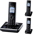 Panasonic KX-TG8563 Cordless Phone Triple Pack with digital answering machine (KX-TG8563) Panasonic KX-TG8563 Cordless Phone Triple Pack with digital answering machine (KX-TG8563)