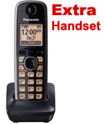 Panasonic KX-TGA410 Additional Cordless Handset to suit TG7652 & TG7653 Series (KX-TGA410)
