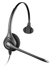 Plantronics SupraPlus Wideband Noise Cancelling Monaural Headset (64338-34)