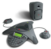 Polycom SoundStation VTX 1000 Conference Phone (EX Mics Included) VTX1000 Bundle with includes Subwoofer and VTX EX Mics