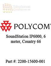 Polycom SoundStation IP6000, 6 meter, Country 66 (2200-15600-001) Polycom SoundStation IP6000, 6 meter, Country 66 (2200-15600-001)