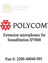 Polycom Extension microphones for SoundStation IP7000 (2200-40040-001)