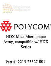 Polycom HDX Mica Microphone Array, compatible w/ HDX Series