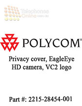 Polycom Privacy cover, EagleEye HD camera, VC2 logo